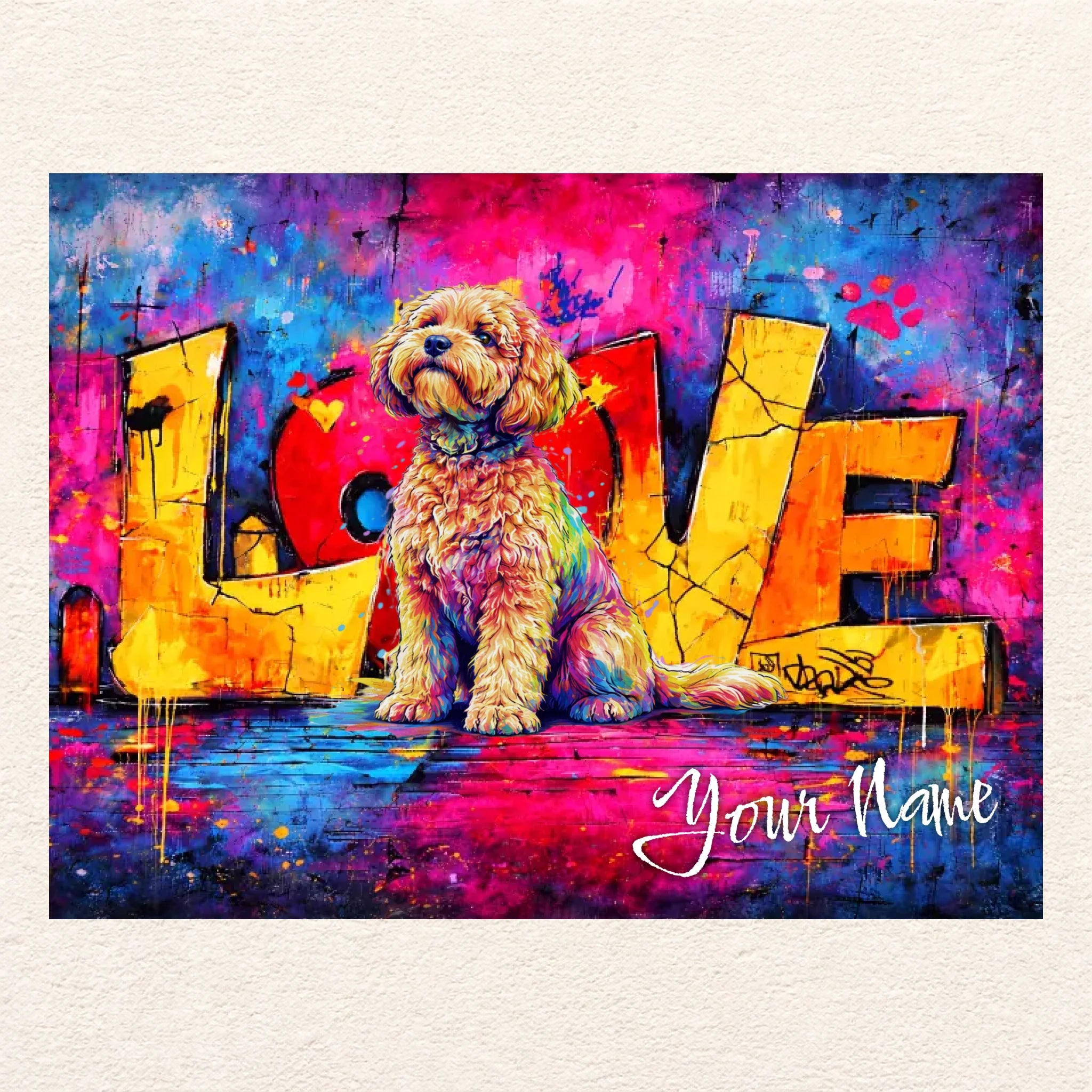 Affiche Personnalisée « LOVE »